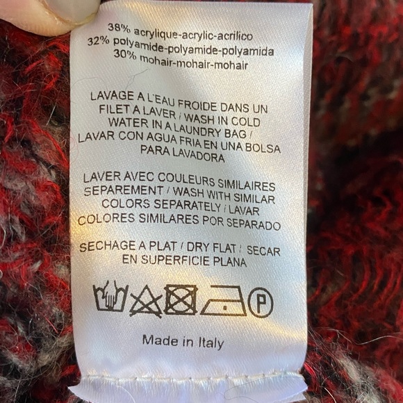 Sandro Plaid Sweater - Picture 5 of 7